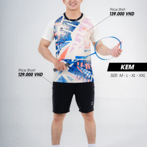 ZINEX Z100 Nam – Bộ Đồ Thể Thao Màu Kem Pastel Năng Động